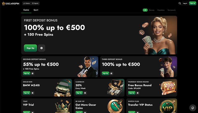Germany - oscarspin customer support