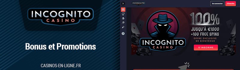 Incognito casino bonus, incognito casino login