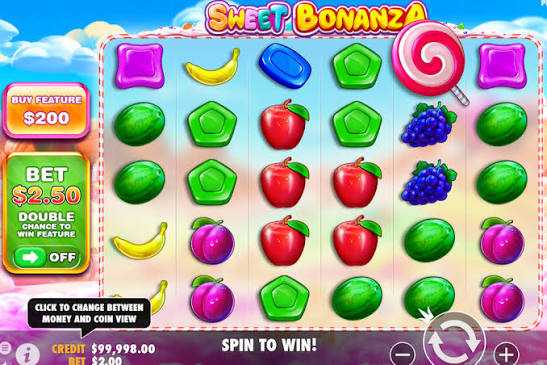 Oplev Sweet Bonanza fra Pragmatic Play - En Verden af Søde Gevinster